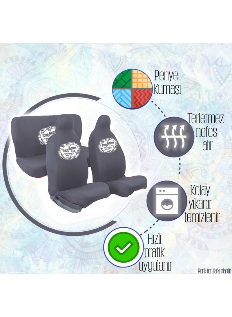 Mirsepet - Ford Ka Auto Service Cover 4 Piece Set Set - Image 1