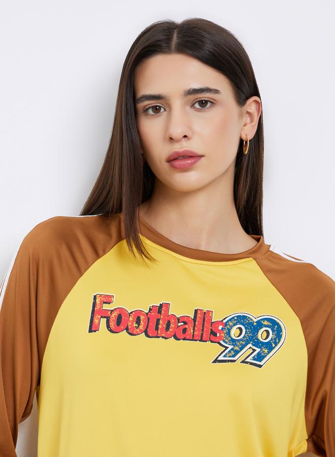 Styli Women Graphic Print Oversized T-Shirt - Image 3