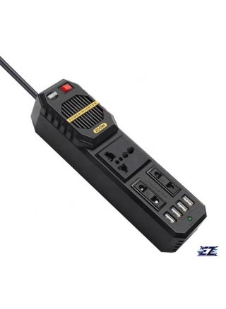 200W Power Inverter DC 12V to 220V AC Car Power Inverter – High Capacity, Compact Voltage Converter for Laptops, Smartphones & Electronic Devices – Reliable and Portable Power Solution for Vehicles - pzsku/ZDE250FD98E94AD8C1099Z/45/_/1737889440/422b9455-5e86-472b-ad4b-9c588e9c9b93
