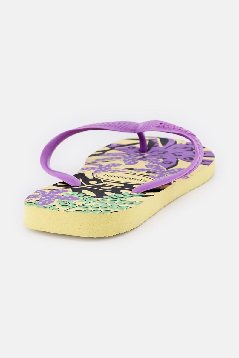 Havaianas Women Top Summer Joy Slip On Slippers, Multicolor - Image 3