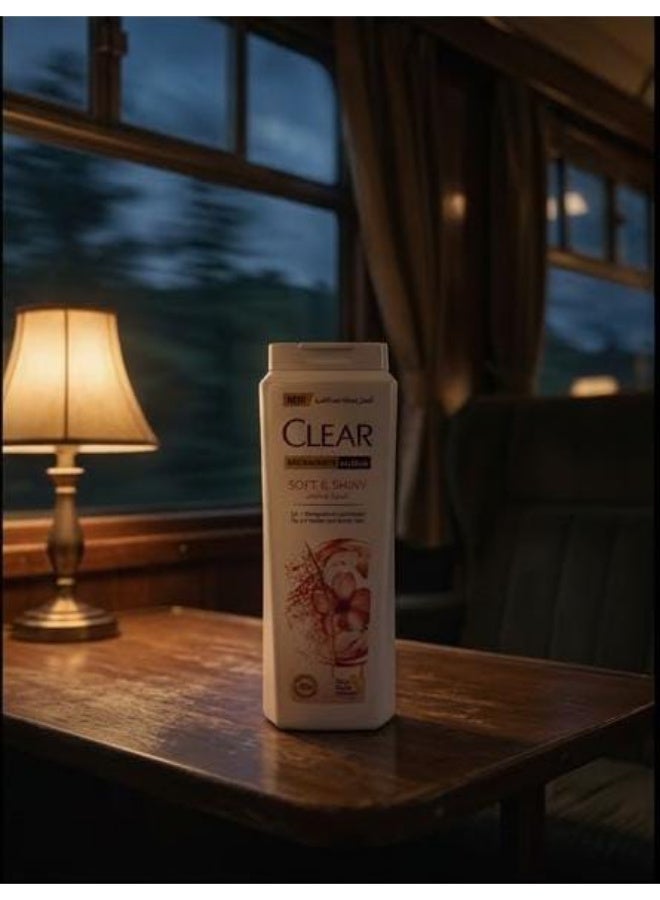 CLear Women's Anti Dandruff Shampoo Soft & Shiny 600 ML Promo - Image 5
