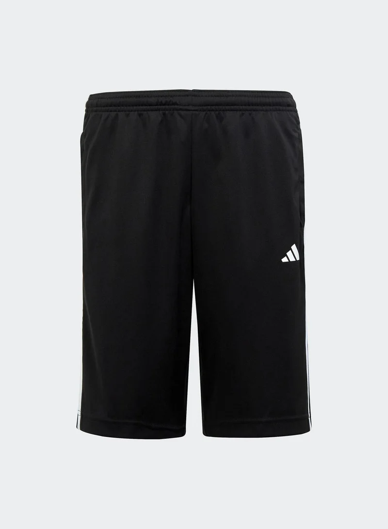 Adidas Kids 3 Stripe Train Essential Aeroready Shorts