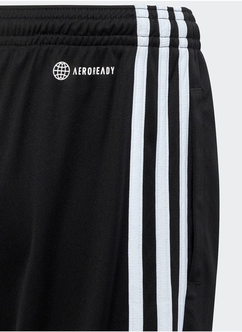 Adidas - Kids 3 Stripe Train Essential Aeroready Shorts - Image 1