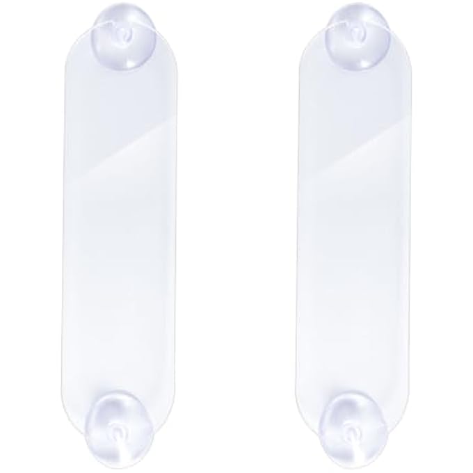 rayihni EZ Pass Holder, EZ Pass Strips with Adhesive and Strong Suction Cups, Universal Transponder Windscreen Mount for All Common Toll Passes - Image 2