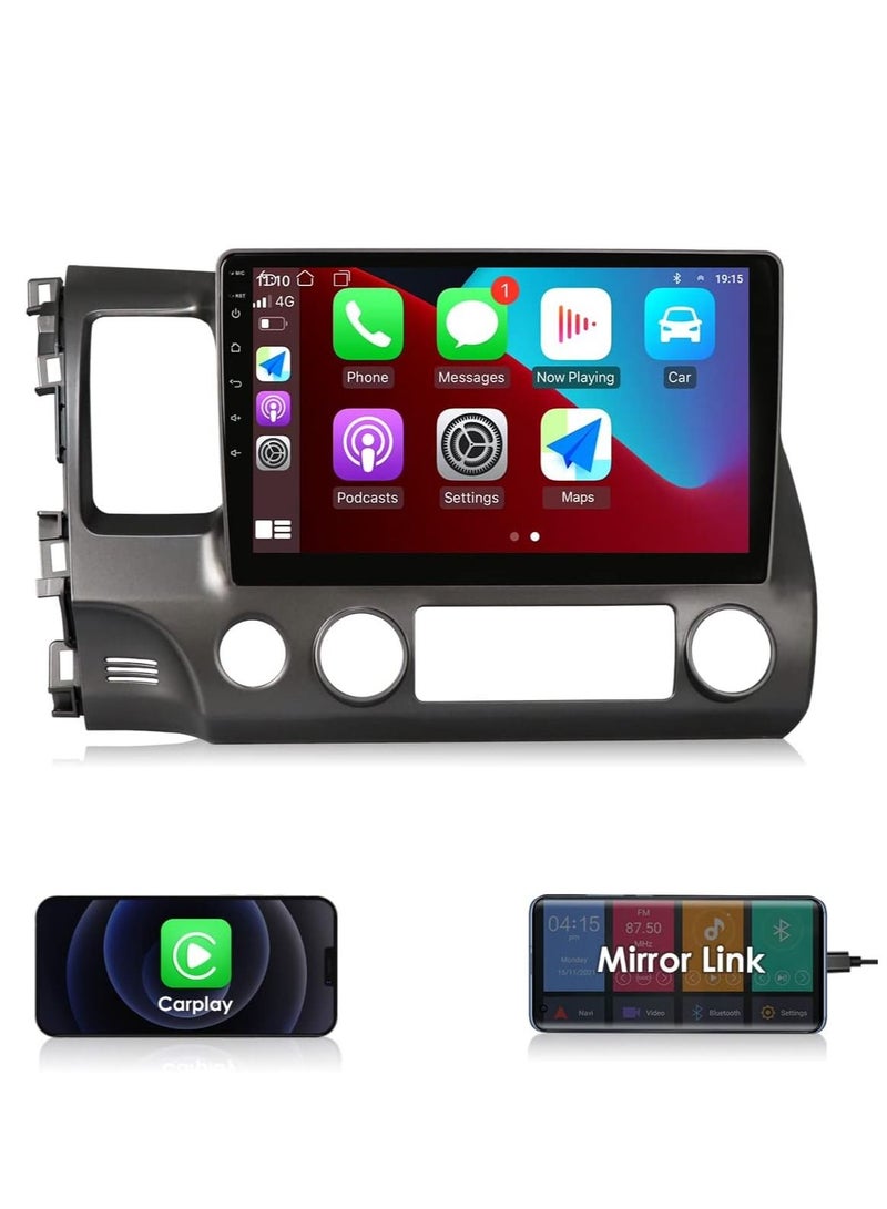 Android Screen for Honda Civic 2006-2011 Octa Core 4GB Ram 64 GB Rom Support Apple Car Play - Android Auto Wireless