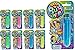 JARU Grab a BubbleTouchable Mini Bubbles Wand Toy 8 Pack Assorted Colors Outdoor Summer Toy Entertainment for Kids Party Favor Birthday Party Easter Basket Stuffers Bulk 15248p - Image 3