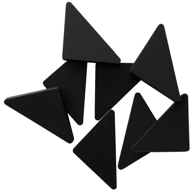 Thirteen Chefs Cutting Board Feet Non Slip Silicone Pads Set of 8 Black  Non Adhesive Glue Free