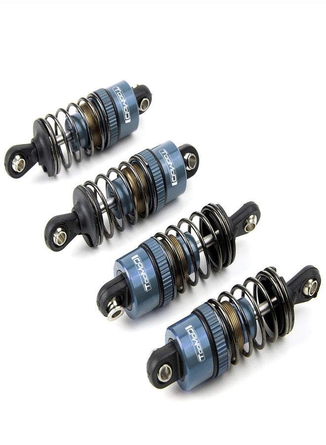 TOOMOD 1/10 52MM RC Oil filled Shock Absorbers kit for Tamiya TT-01 TT-02 M03 M04 M05 M06 TA05 1:10 On Road Car Upgrades Replace Parts (Grey) - Image 3