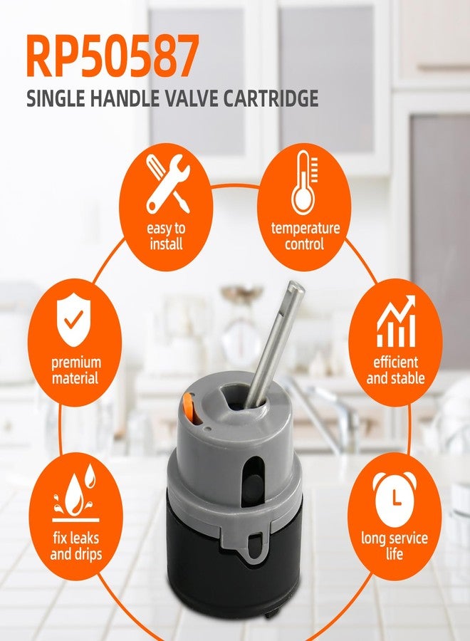 NIDIOCIP RP50587 Cartridge Valve Replacement for RP50587 Delta Cartridge, Compatible with DST Single Handle Kitchen and Lavatory Faucets - Includes Allen Wrench for Easy Installation - Image 3