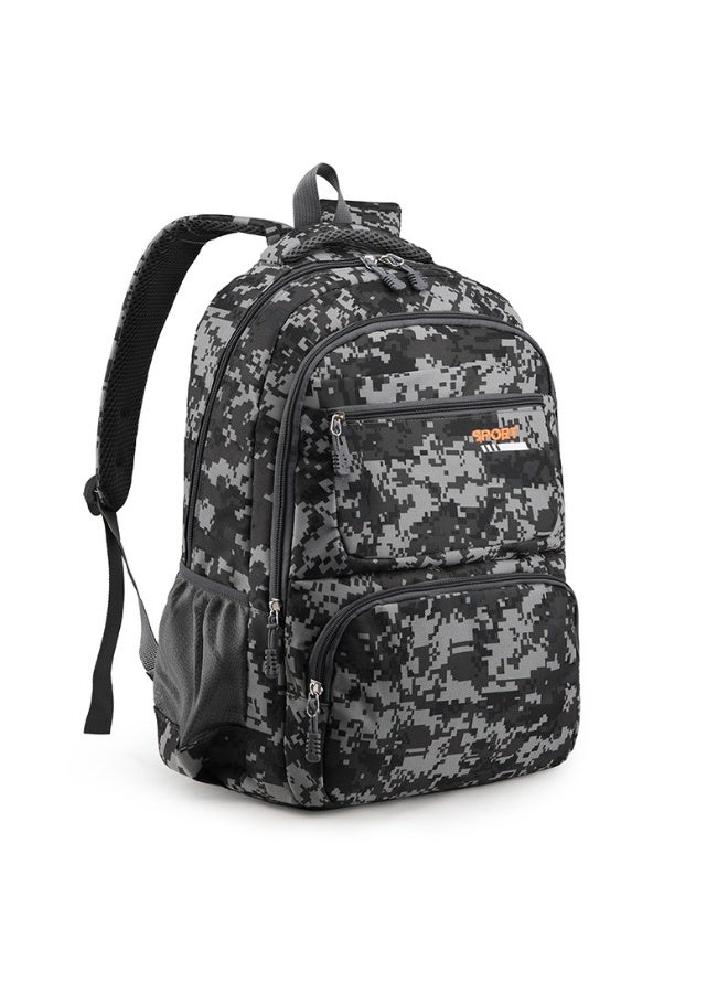 Backpack for college and high school students, camouflage schoolbag for middle school students, fashionable backpack for college students, trendy backpack for both men and women - Image 1
