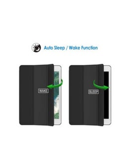 ACLIX Smart Case for iPad Air 2 2014 Release Ultra Slim Lightweight Stand Protective Case Shell with Translucent Frosted Back Cover for Apple iPad Air 2 (A1566 A1567)-Black  - Image 2