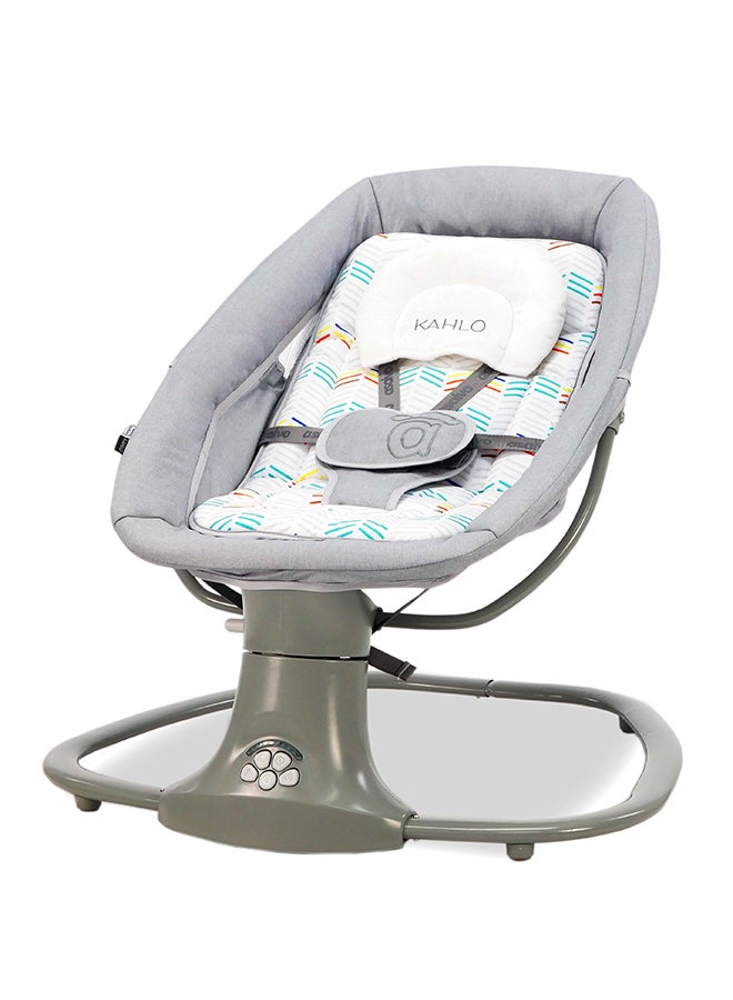 asalvo Baby Bouncer Musical Kahlo - Grey - Image 4