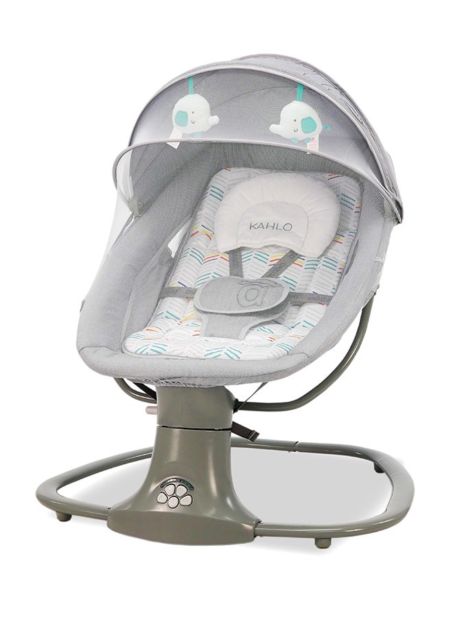asalvo Baby Bouncer Musical Kahlo - Grey - Image 1