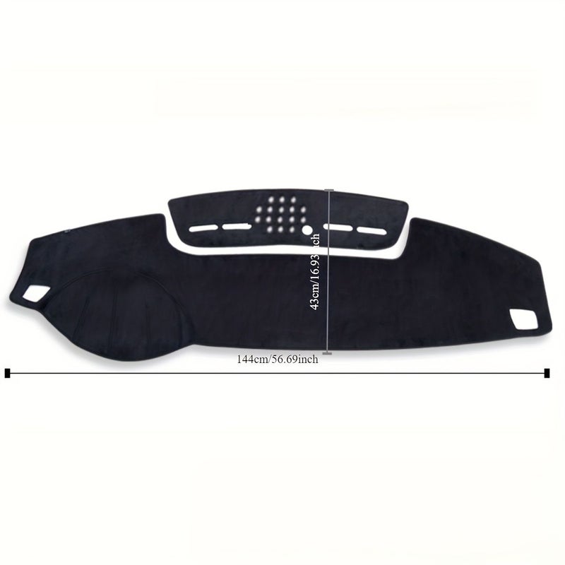 Black Dashboard Cover Pad For Land Rover Discovery 3 4 LR3 LR4 L319 2005 2015 Right Hand Drive Dash Mat Sunshade Protective Carpet Accessories - Image 2