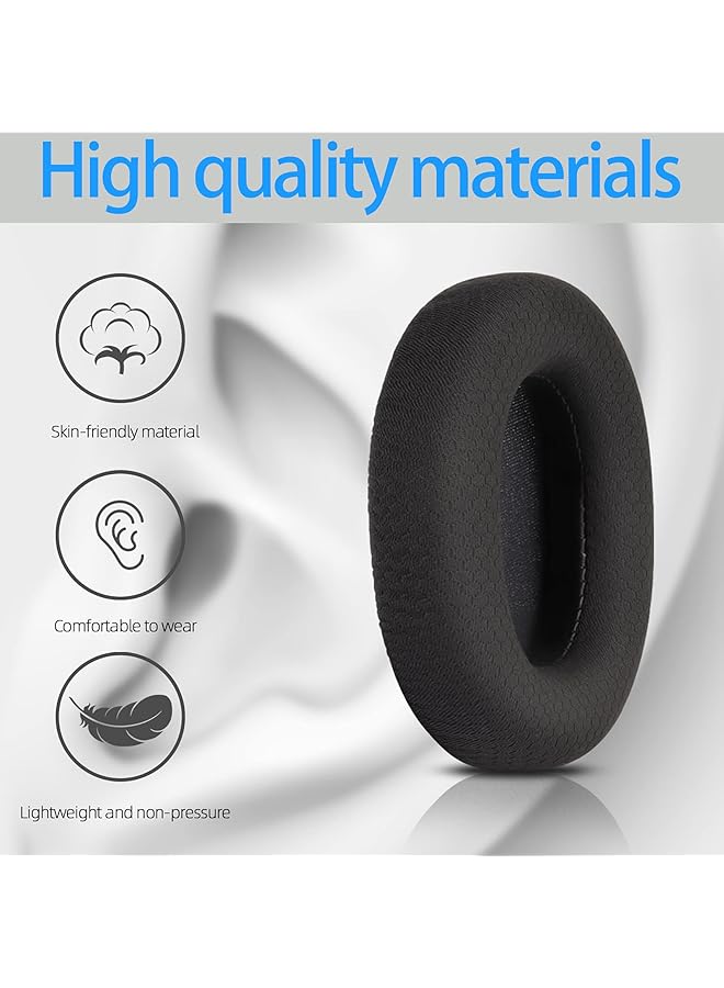 erorex Replacement Ear Pads For Steelseries Arctis Pro Arctis 5 Arctis 3 Memory Foam Earpads Wireless Game Headphone Black - Image 3