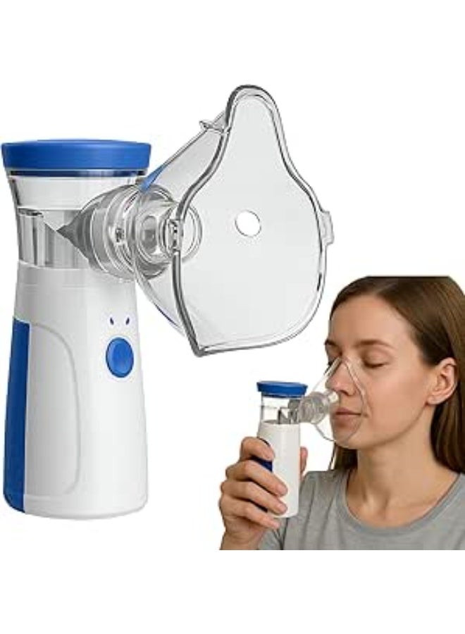 Portable Silent Nebulizer – USB-C Rechargeable Aerosol Device for Babies, Children & Adults, Pocket-Friendly for Cough & Asthma - Image 1