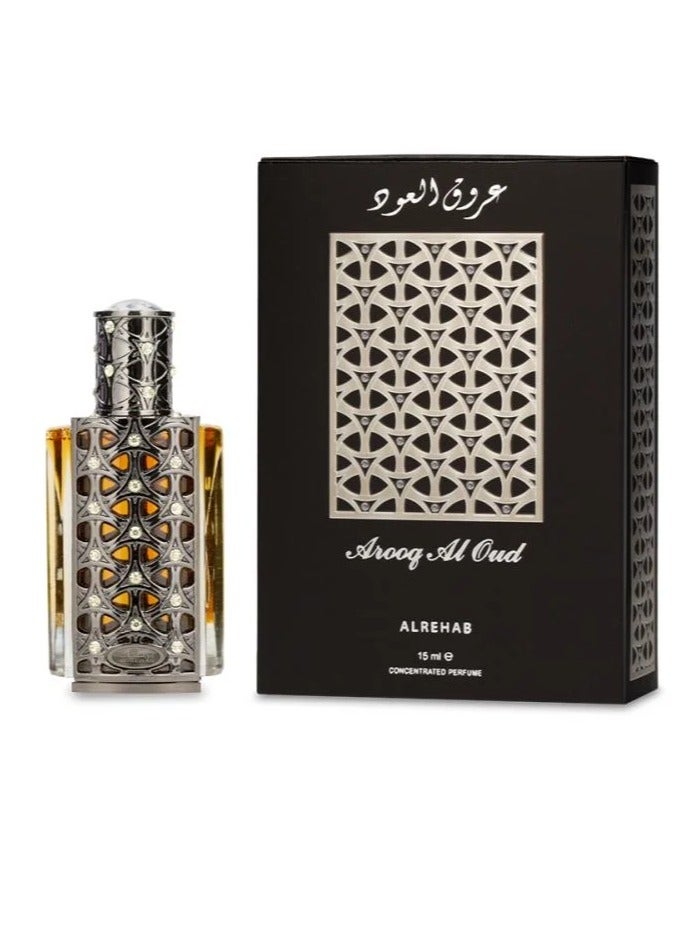 الرحاب دهن عروق العود  المركز 15مل - Image 2