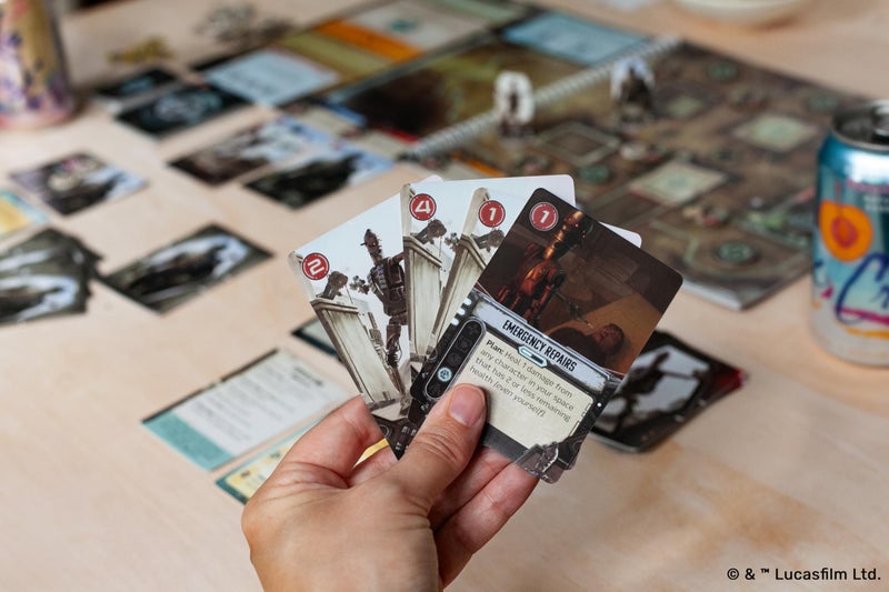 Asmodee Star Wars: The Mandalorian Adventures Board Game - Cooperative Missions Inspired by Season 1, Strategy Game for Kids and Adults, Ages 12+, 1-4 Players, 30-60 Minute Playtime - Image 5