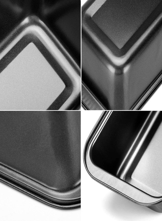 ikis Non Stick Carbon Steel Rectangular Baking Tray | Loaf Mould | 20 cm, Black (Set of 1) - Image 2