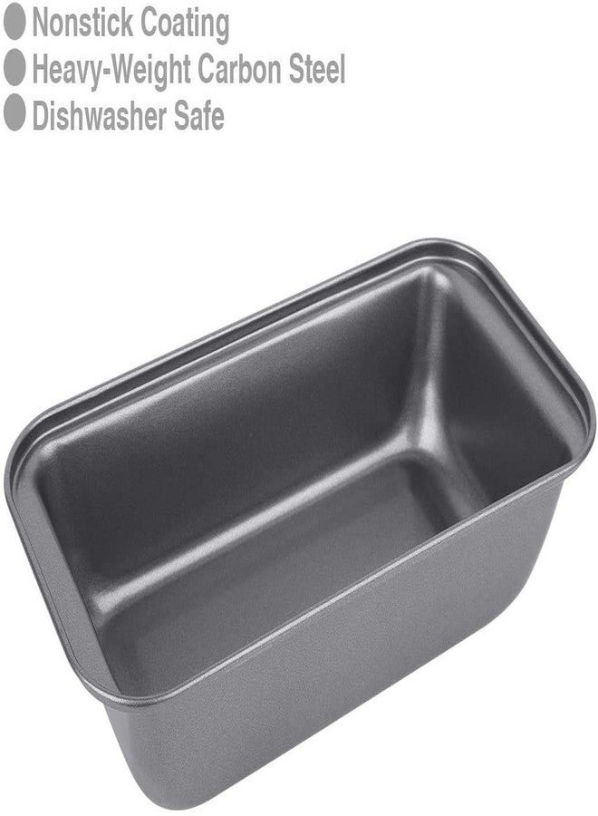 ikis Non Stick Carbon Steel Rectangular Baking Tray | Loaf Mould | 20 cm, Black (Set of 1) - Image 3