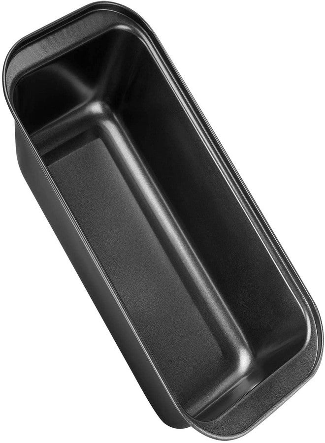 ikis Non Stick Carbon Steel Rectangular Baking Tray | Loaf Mould | 20 cm, Black (Set of 1) - Image 1