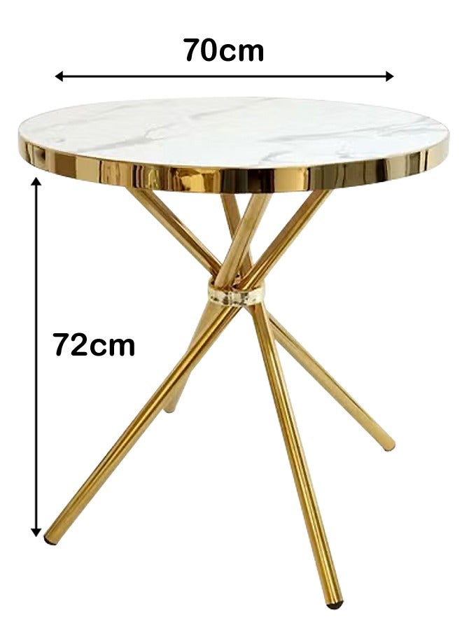 طاولة طعام عصرية 70*70*72 سم - Image 2