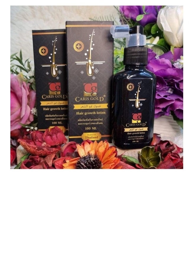 CARIS GOLD - Caris Gold Hair Growth Lotion 100ml - Image 1