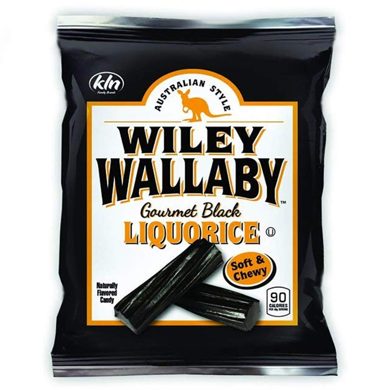 Wiley Wallaby Australian Style Gourmet Black Licorice - Image 3
