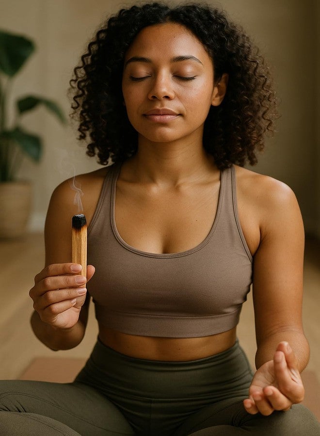 Pachamama Essentials Palo Santo Incense Sticks (4.0 inches Each) 100% Natural and Sustainable, Wild Harvested, for Smudging, Purifying, Energy Cleansing, Meditating, Yoga, Reiki. (20) - Image 4