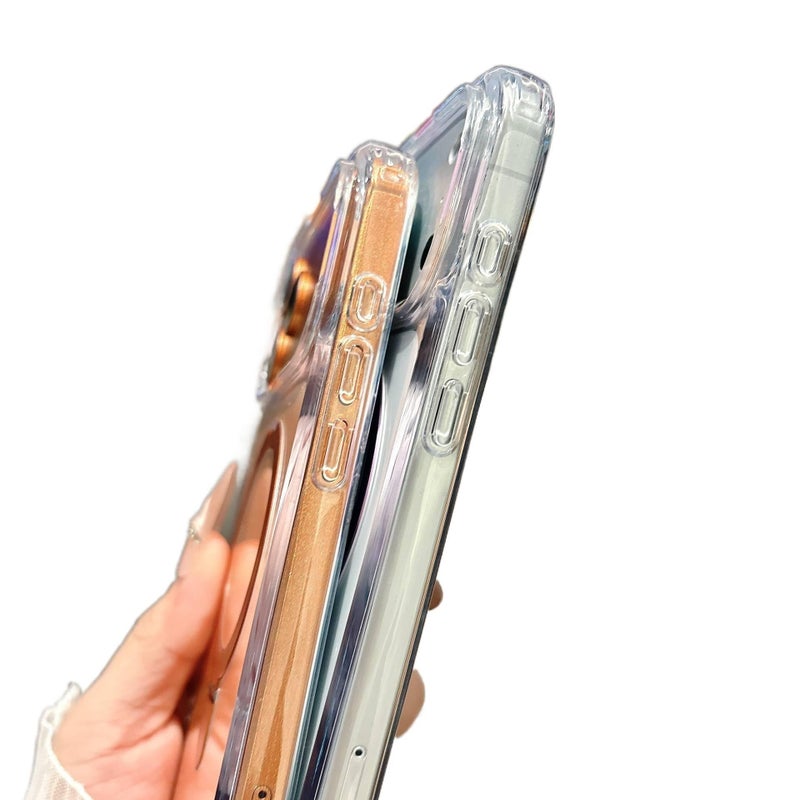 غطاء MagSafe | أزرق | مقاوم للصدمات لـ iPhone 17 / 17 Air / 17 Pro / 17 Pro Max | Acrylic | حامل - Image 5
