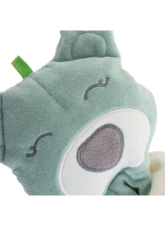 BabyJem - Teddy Bear Teether Sleeping Buddy  for Babies & Toddlers - Calming Plush Toy - Develop Hand-Eye Coordination & Fine Motor Skills - Image 1