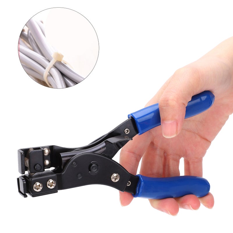 HT‑2081 Nylon Cable Tie Pliers High Carbon Steel Fastening Cable Tie Wire Tool Pliers - Image 5