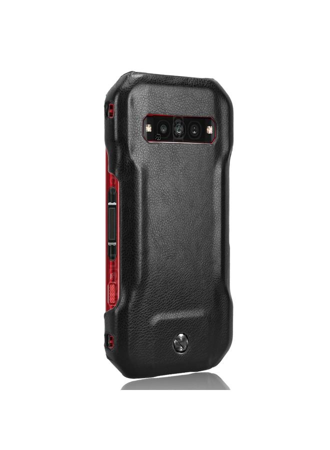 اس-توب جراب خلفي لهاتف Kyocera Torque G06 KYG03 بنسيج الليتشي - Image 3