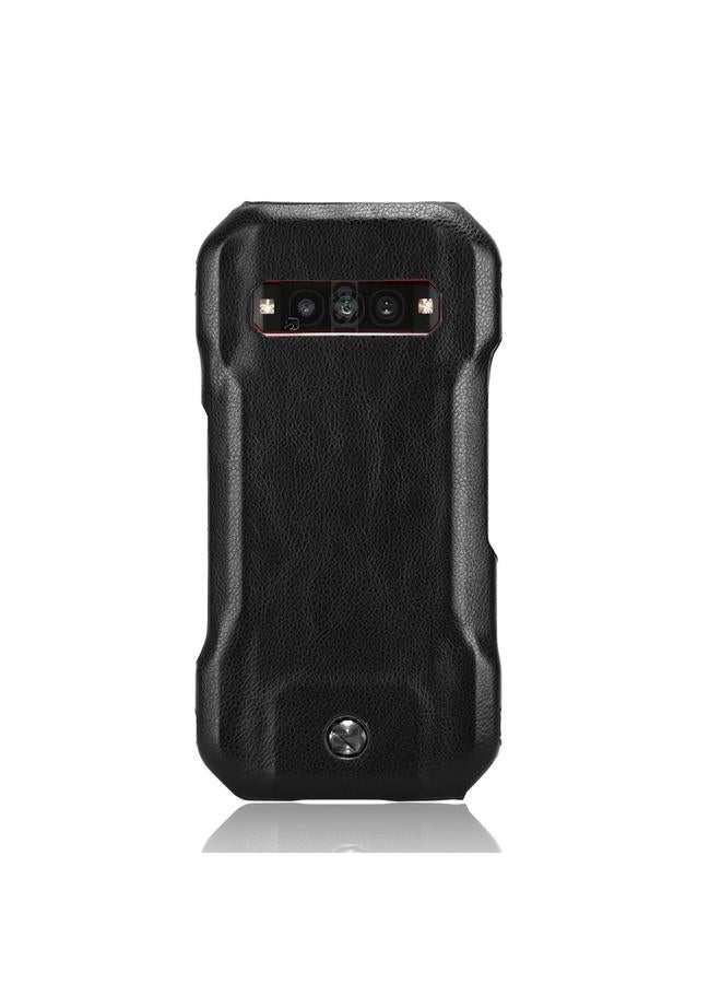 اس-توب جراب خلفي لهاتف Kyocera Torque G06 KYG03 بنسيج الليتشي - Image 2