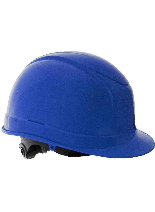 TAHA M1 PPB Safety Helmet – Durable Protective Headgear for Construction, Industrial, and Worksite Safety – Lightweight & Comfortable with Adjustable Chin Strap | Blue 