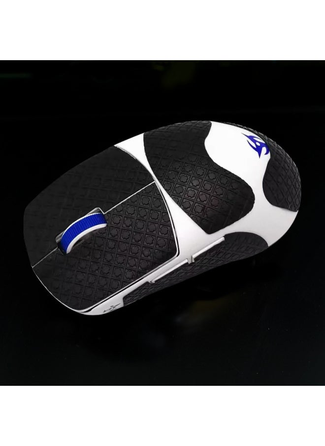 Generic Mouse Anti-slip Stickers SORA V2 Special Side Key Protection Stickers Dirty Wear-resistant Anti-sweat Stickers Back Stickers Wholesale-Color:Sora V2 Pure Black + Back Sticker (full Set)  - Image 1