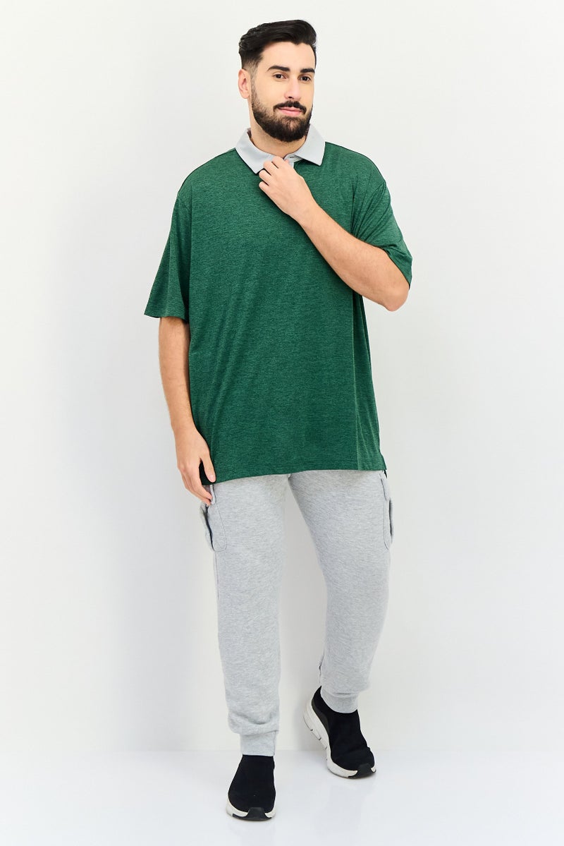 Columbia قميص بولو جولف قصير الأكمام للرجال، أخضر - Image 4