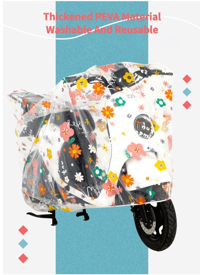 Sharpdo - Peva Motorcycle Dust Cover 120*220cm L-Size Tyhl - Image 1