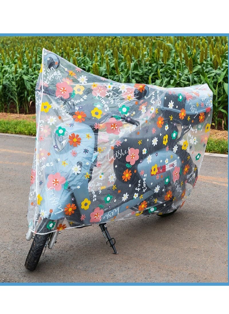 Sharpdo - Peva Motorcycle Dust Cover 120*220cm L-Size Tyhl - Image 1