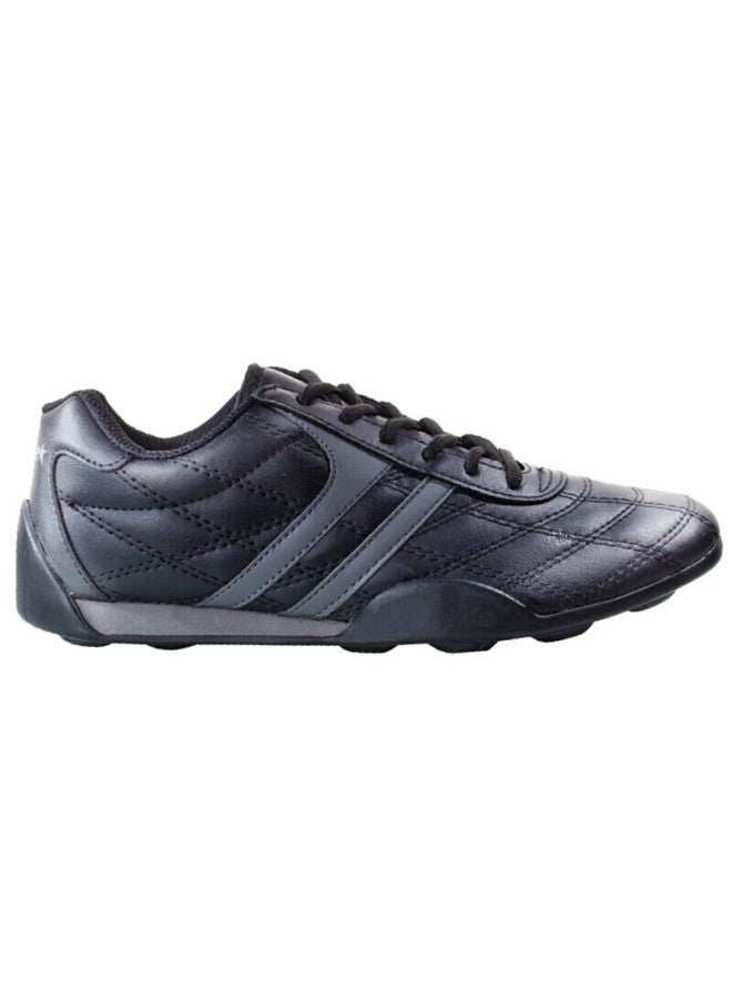 Double Star Eight Shuangxing Soccer Shoes For Men, Women, Adults, Teenagers And Students, Non-slip Cleats, Compeion And Training Football Shoes, 9011 Black And Gray, Size 44 - Image 2