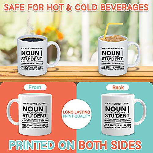 Bubble Hugs Architect Coffee Mug 11 oz, Architecture Student Interior Design House Building - Image 3
