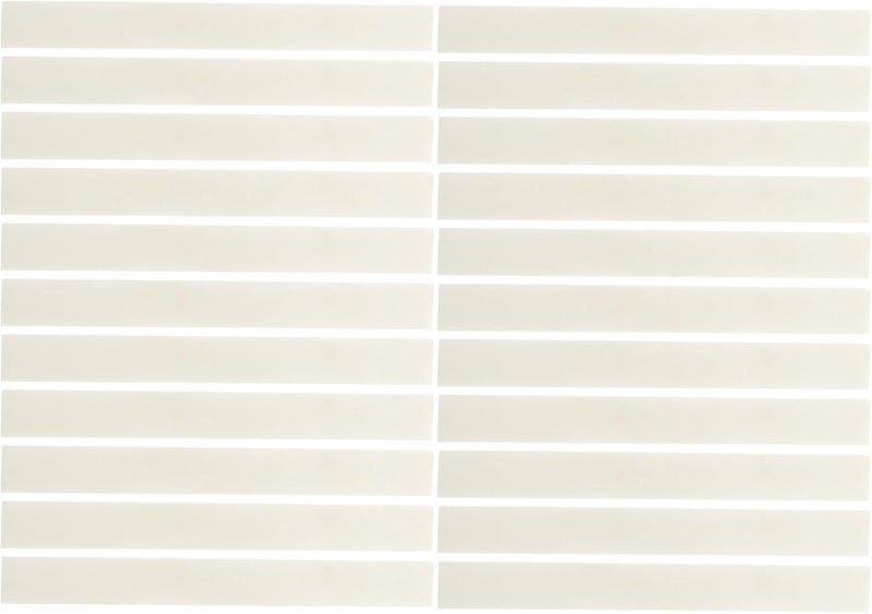 ARTIBETTER 18pcs Flat White Soapstone Pencils Soapstone Refills Professional Welding Chalk for Welders Marking Tools White 11.00X1.20X0.42CM - Image 1
