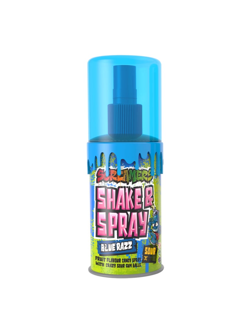 Zed Candy Screamers Shake And Spray Blue Razz - Image 1