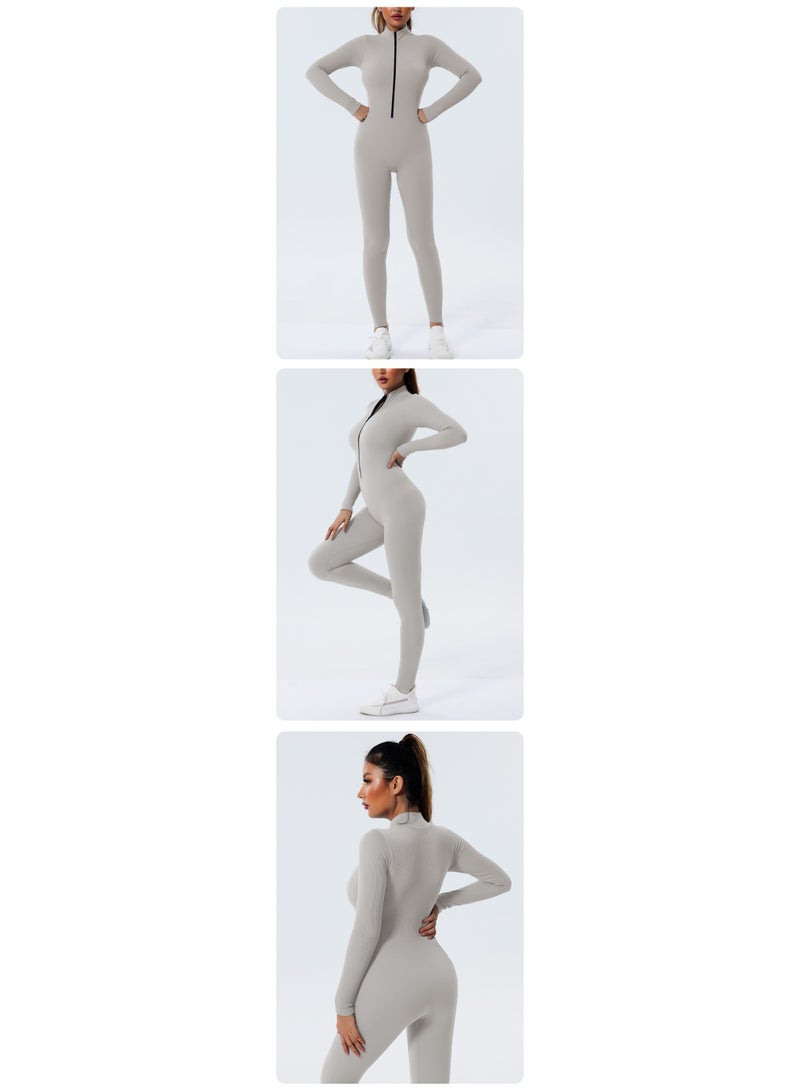 Sport  Yoga Outfits Set Clothes Fitness Jumpsuit Sportswear For Women Gym Running Training Athletic Suit Wear For Female - Image 2