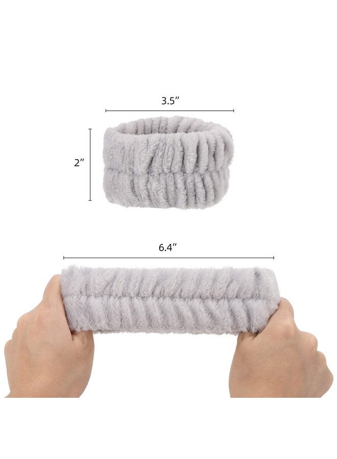 BTYMS 16 Pcs Women Face Wash Wristbands Microfiber Wrist Washband Spa Washband Wrist Towels For Washing Face, Prevent Water Running Down The Arms - Image 2