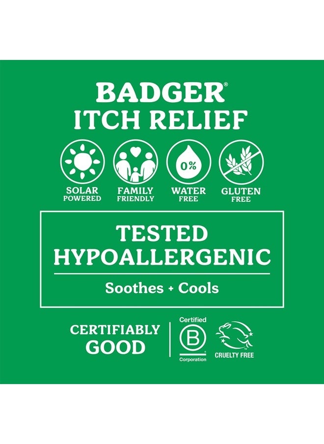 Badger Mosquito Bite Itch Relief, Organic Afterbite Insect Bite Treatment, Anti Itch Cream, Bug Bite Relief, Easy to Carry Travel Stick, 0.6 oz (2 Pack)  - Image 3