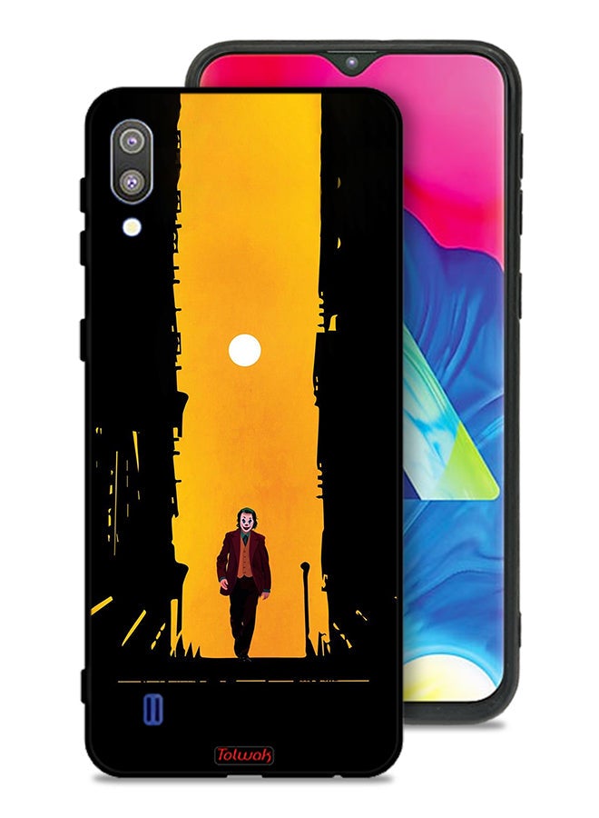 Tolwak Samsung Galaxy M10 Protective Case Cover Joker Abstract Digital Artwork - Image 1