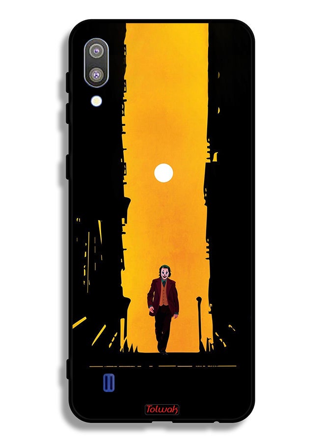 Tolwak Samsung Galaxy M10 Protective Case Cover Joker Abstract Digital Artwork - Image 2