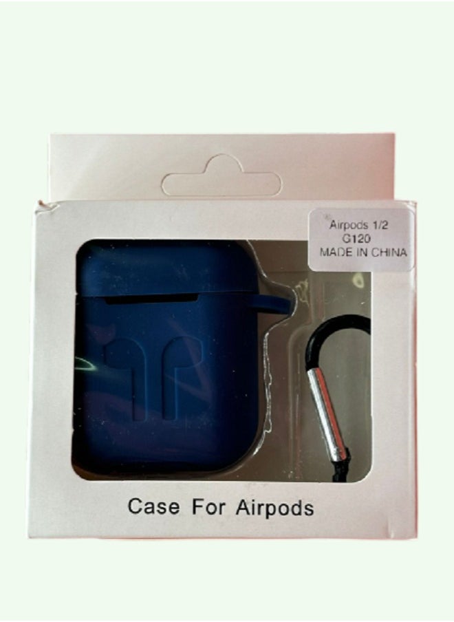 Undefined Blue IPhone AirPod Cover  - Image 1