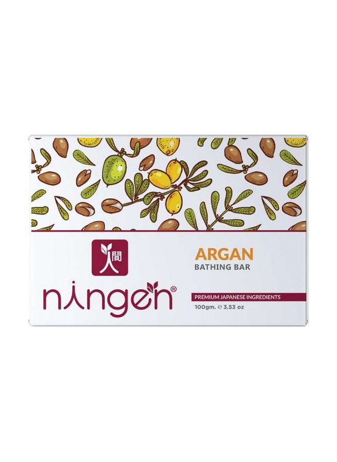 Argan Bathing Bar (Soap) I Handmade, Natural Ingredients, Paraben Free, Dermatologically Tested I Helps Improve Supplement And Texture I 100G - pzsku/ZDE2894282C40DC47768EZ/45/_/1723443604/01ea56a7-23af-4198-a5ad-5f71ec9ec209